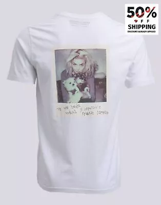Buy THE NEW ORDER By KENNETH CAPPELLO T-Shirt Top Size L White Polaroid Print • 19.99£