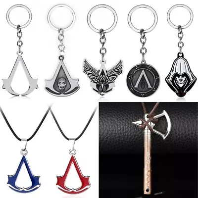 Buy Assassins Creed Syndicate Origin Odyssey Valhalla Black Flag Keychain • 24.63£
