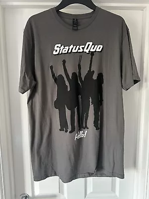 Buy Status Quo Men’s T Shirt Official 50 Years Release. Size Large • 15£