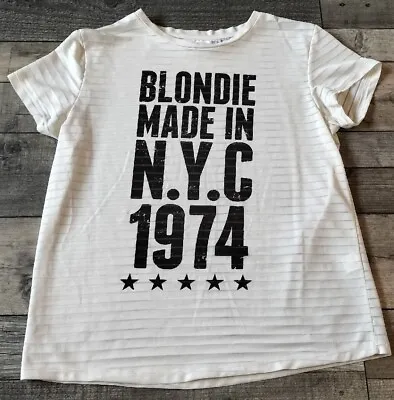Buy Blondie T Shirt Womens 8 • 10£