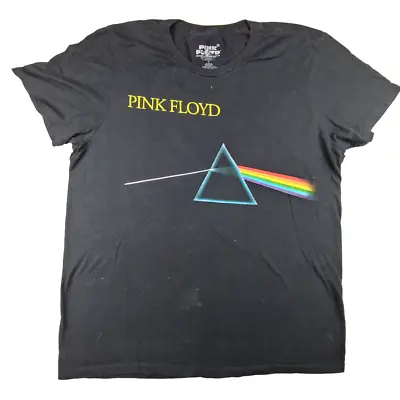 Buy Official Pink Floyd The Dark Side Of The Moon T Shirt Size XL Black Mens • 14.99£