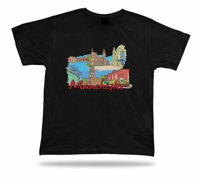 Buy Manchester Cathedral Manchester Museum The Lowry Old Trafford Tshirt Tee Gift • 23.65£