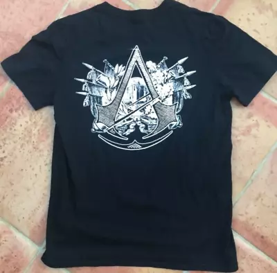 Buy ASSASSIN'S CREED T Shirt Unity Black Double Sided Short Sleeve Mens Small • 9.95£