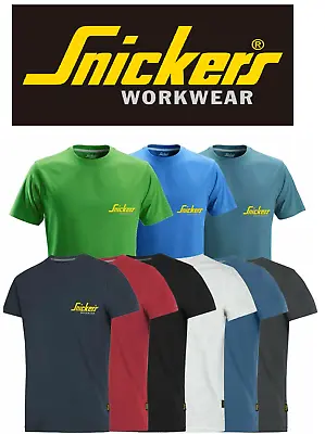 Buy Snickers 2502 Classic T-shirt Tee Shirt  Short Sleeve T Shirt **free Delivery** • 13.92£