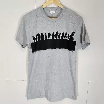 Buy Hobbit Mens T-Shirt Top Grey Black Size S Small Warner Bros Unexpected Journey • 10£