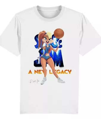 Buy Space Jam Lola Bunny- Air Force 1 T-shirt Size Medium  • 22.98£
