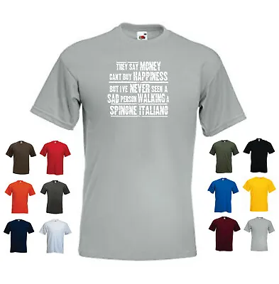 Buy 'Spinone Italiano' - 'They Say Money Can't Buy Happiness...' Men's Dog T-shirt • 11.69£