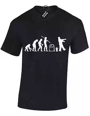 Buy Zombie Evolution Mens T Shirt Walking Dead Rick Grimes Daryl Dixon Michonne New • 7.99£