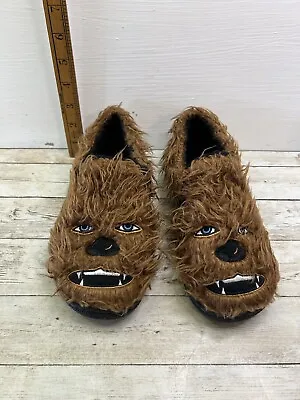 Buy Star Wars Chewbacca Wookie Chewie Slippers Plush House Shoes Size 4 Free Postage • 14.99£