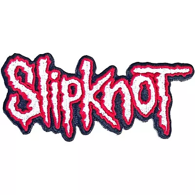 Buy Officially Licensed Slipknot Logo Iron On Patch- Music Metal Rock Patches M180 • 4.29£