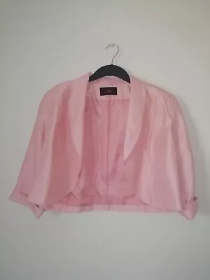 Buy Hudson & Onslow Womens Peachy Pink Jacket Size 18 Open • 9.99£