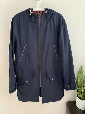 Buy Merc Parka Jacket Coat Buckley M Parker Blue Navy Cotton Mod 60s Rain Gallagher • 42£