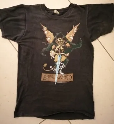 Buy Vintage & Very Rare 1982 - Jethro Tull -  Broadsword And The Beast  Tour T-shirt • 29.95£