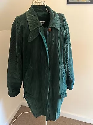 Buy Green Corduroy Jacket 16 Ladies • 0.99£