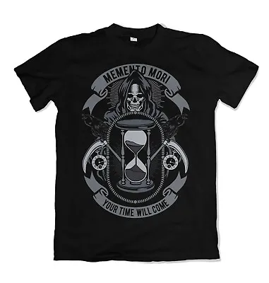 Buy Memento Mori T Shirt Death Time S-3XL  • 14.99£