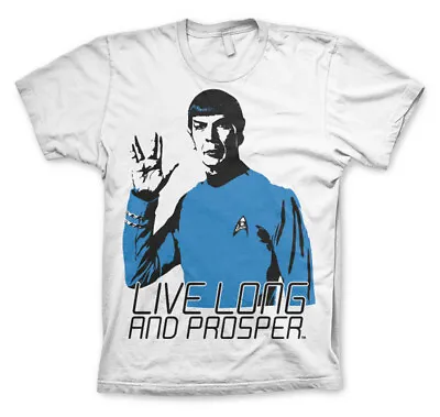 Buy Star Trek Mr Spock Leonard Nimoy Vulcan 1 Official Tee T-Shirt Mens • 18.27£