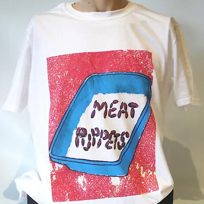 Buy Meat Puppets Punk Rock Metal White Unisex T-shirt S-3XL • 14.99£