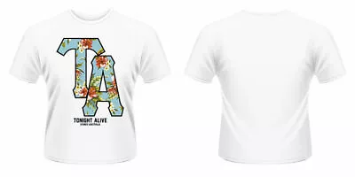 Buy New Official TONIGHT ALIVE - FLORAL LOGO T-Shirt • 3.99£