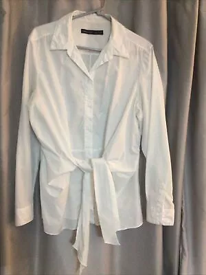 Buy Karen Millen White Shirt Size 16 • 3.20£