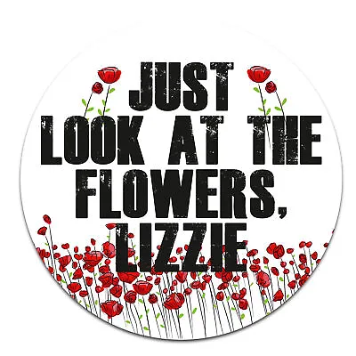 Buy Just Look At The Flowers Lizzie Sticker 10 Cm Ø Film Sticker Flowers R115 • 4.42£