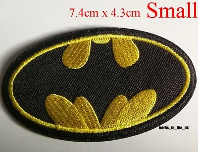 Buy Batman Movie Cartoon DC Comics Patch Iron On Embroidered Badge Patch Bat Man • 2.78£