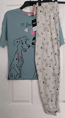 Buy Ladies M&S Disney 101 Dalmatians Short Sleeve Pyjamas Size 8 BNWT ❤️ • 7.50£