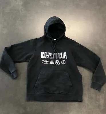 Buy Led Zeppelin Hoodie Hooded Sweatshirt Size Small Black • 33.77£