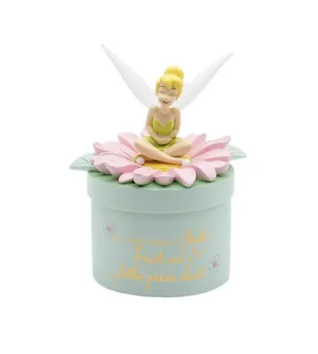 Buy Disney Tinker Bell Trinket Jewellery Box - Collectors Gift Boxed Peter Pan • 21.99£