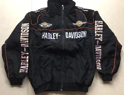 Buy New F1 Team Racing Jacket Harley Davidson Embroidery Cotton Padded • 38.99£