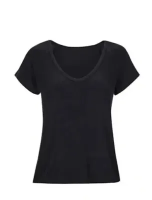 Buy Cabi New NWT Tranquil Tee #6125 Black XS - XL Was $75 • 53.28£