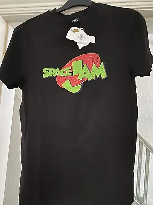 Buy Space Jam   Black Medium Tee  Shirt • 10£