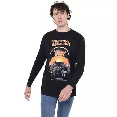 Buy Dungeons & Dragons Mens Long Sleeve T-shirt The Roleplayer Top S-2XL Official • 14£