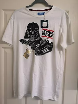 Buy Men's Adidas Star Wars T Shirt Size L   NWT • 26£