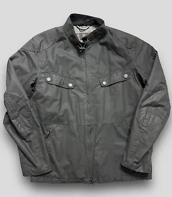 Buy Barbour International Rebel Wax Jacket Men’s Medium Black • 79.95£