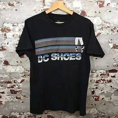 Buy DC Shoe Company T-shirt Medium M  Black Graphic Print Moonwalked Michael Jackson • 12.99£