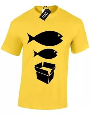 Buy Big Fish Little Fish Mens T Shirt Lyrics Dj Hacienda Trance Bob Artist New • 7.99£