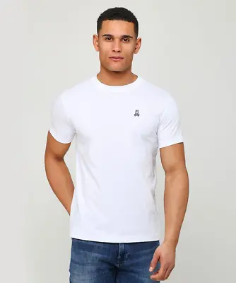 Buy Psycho Bunny T-Shirt Cotton Crew Neck Short Sleeved Tee In White, BNWT, RRP £40 • 44.99£