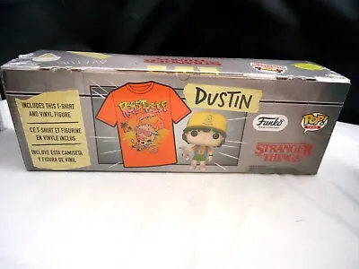 Buy FUNKO POP! Stranger Things Target Excl Dustin W/ Shirt XL Sealed Set • 38.56£
