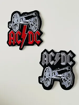 Buy 7.5 X 8 Cm-ACDC Rock Band Embroidered Patch Sew Iron On Patches Transfer  Jacket • 2.49£