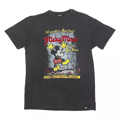 Buy DISNEY Mickey Mouse Mens T-Shirt Grey S • 13.99£