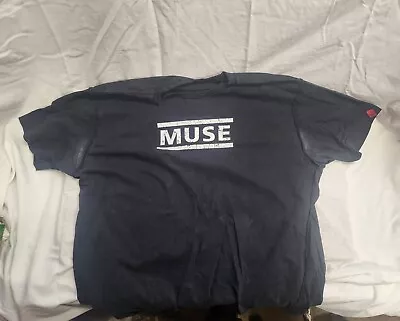 Buy Muse Official Absolution Tour Tshirt 2004 With Dates Reverse Stitch • 39£