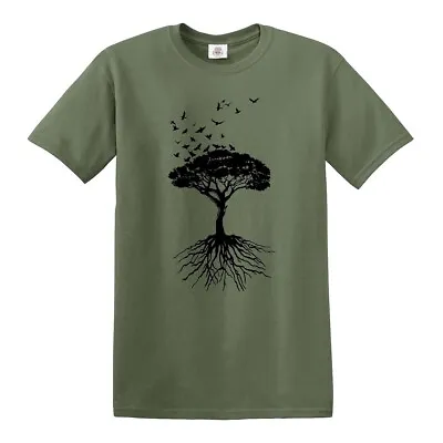 Buy YGGDRASIL PAGANISM T-Shirt Peace Tree Of Life Celtic Tribal Tattoo Gift Oak King • 9.95£