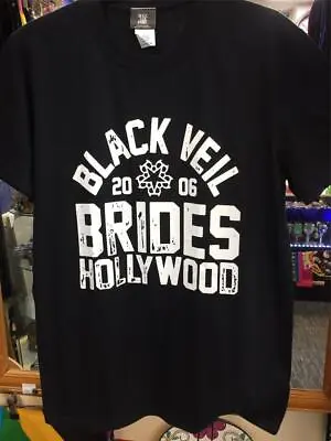 Buy Official Licensed - Black Veil Brides - Hollywood T Shirt - Metal Biersack • 13.99£