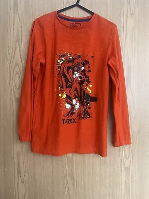 Buy T Rex T Shirt Orange Age 12 Excellent Condition  • 3£