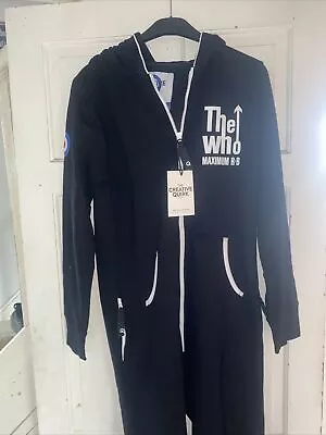 Buy The Who Mens Black On@sie Size Med BNWT Band Merch • 8£