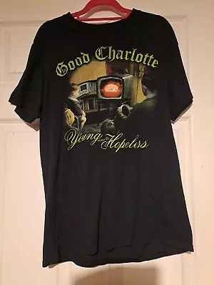 Buy Medium Good Charlotte | Official Band T-shirt | Young & Hopeless Preloved  • 9.99£