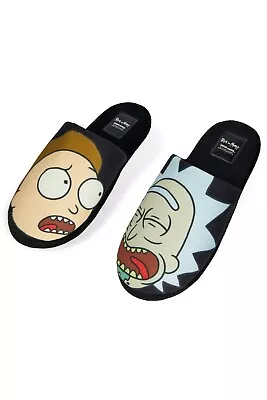 Buy Rick & Morty Adult Unisex Graphic Design Slippers Slip On Warm Lining Comfy • 16.49£