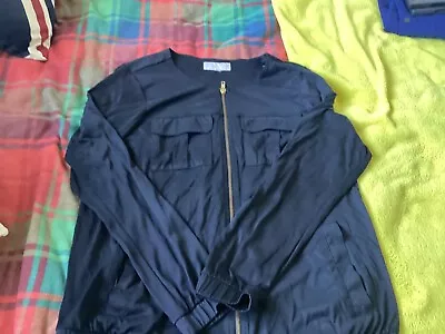 Buy Ladies Next Grey Light Jacket Size 16 • 0.99£
