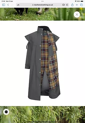Buy New Forest Clothing Victoria Long Length Coat Jacket Cape With Hat BNIB 14 NEW!! • 45£
