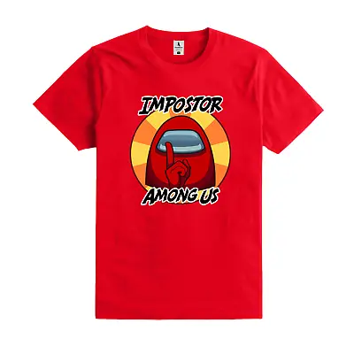 Buy Kids Boys Girls Among Us Game T-Shirt Impostor Crewmate Gaming Tee • 7.95£